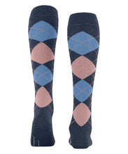 Carica l'immagine nel visualizzatore di Gallery, BURLINGTON Gambaletti a rombi in lana vergine MARYLEBONE donna