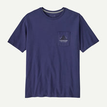 Carica l'immagine nel visualizzatore di Gallery, PATAGONIA Chouinard Crest Pocket T-shirt uomo