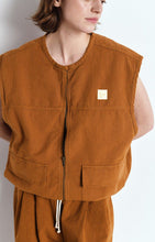 Carica l'immagine nel visualizzatore di Gallery, AMERICAN VINTAGE Gilet con zip Rygybay donna