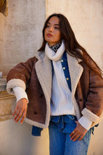 Carica l'immagine nel visualizzatore di Gallery, MOLLY BRACKEN Ecomontone tipo aviatore donna