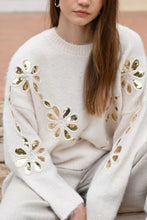 Carica l'immagine nel visualizzatore di Gallery, MOLLY BRACKEN Maglia traforata iridescente donna