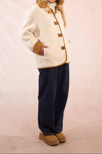 Carica l'immagine nel visualizzatore di Gallery, MOLLY BRACKENCappotto in ecopelle di montone donna