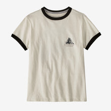 Carica l&#39;immagine nel visualizzatore di Gallery, PATAGONIA Chouniard Crest Ringer T-shirt donna
