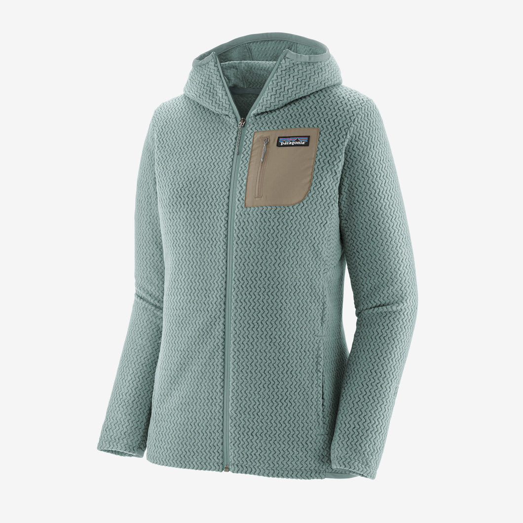 PATAGONIA R1 pile donna con cappuccio