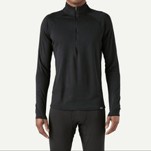 Carica l&#39;immagine nel visualizzatore di Gallery, PATAGONIA Capilene Midnight Baselayer Zip-Neck Pullover uomo
