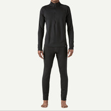Carica l&#39;immagine nel visualizzatore di Gallery, PATAGONIA Capilene Midnight Baselayer Zip-Neck Pullover uomo
