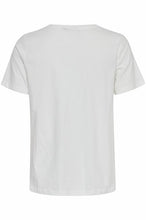 Carica l&#39;immagine nel visualizzatore di Gallery, ICHI T-shirt ricamata in cotone donna
