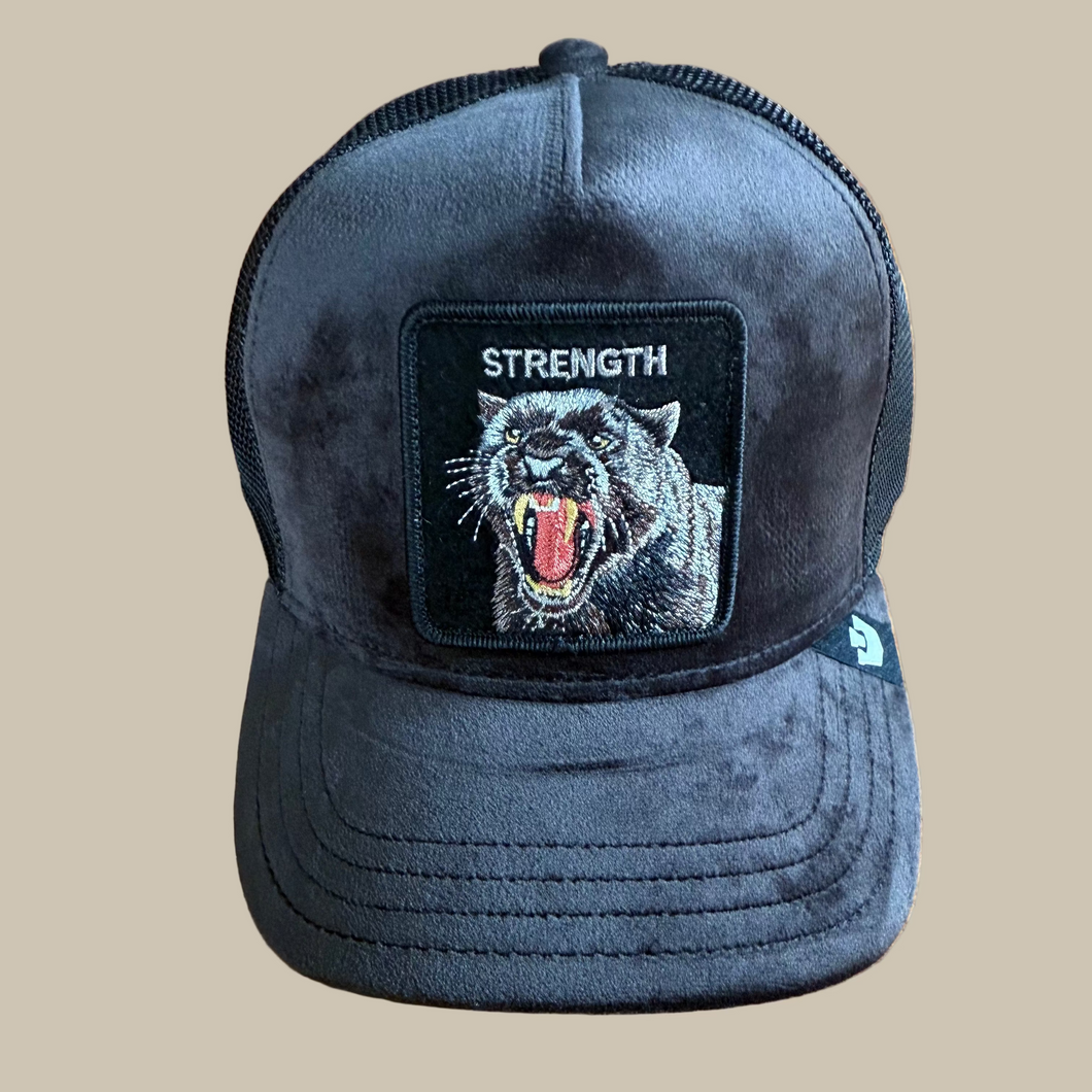 GOORIN Visiera in velluto liscio e rete unisex