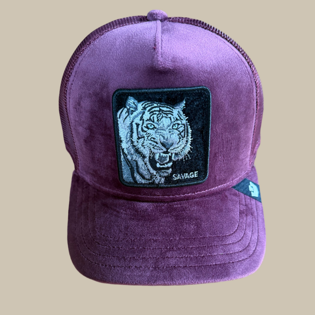 GOORIN Visiera in velluto liscio e rete unisex