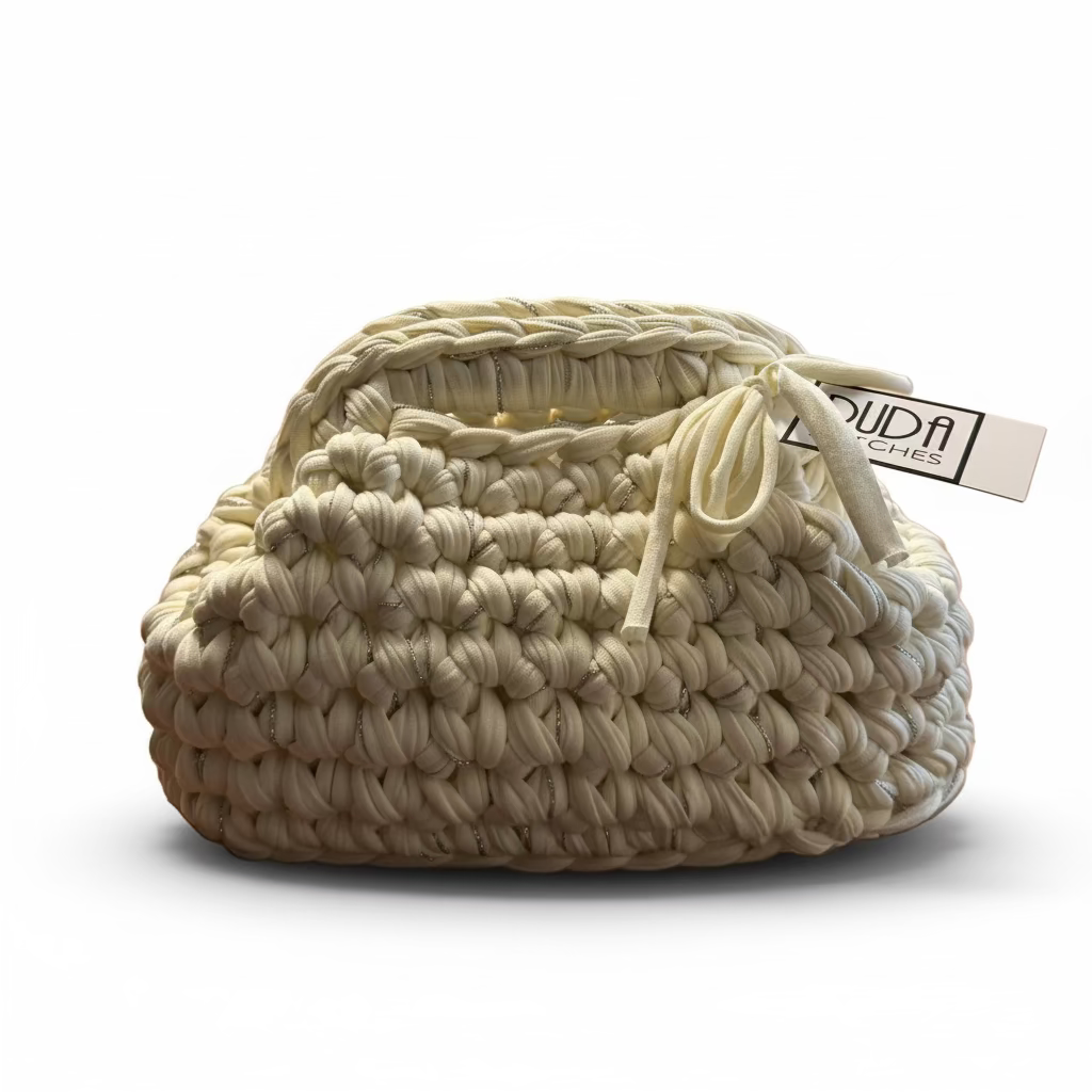 DUDA STITCHES Clutch Bag fatta a mano donna