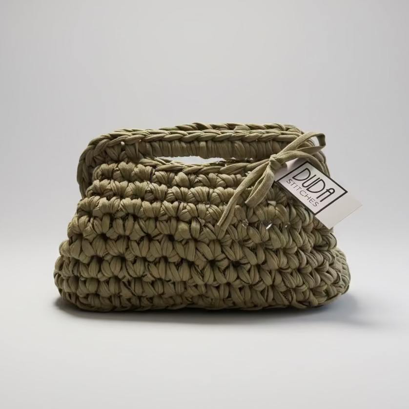 DUDA STITCHES Clutch Bag fatta a mano donna