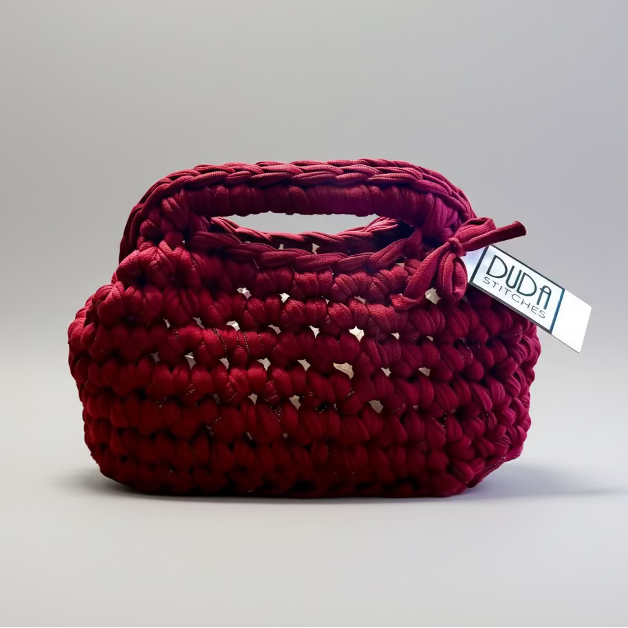 DUDA STITCHES Clutch Bag fatta a mano donna