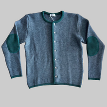 Carica l'immagine nel visualizzatore di Gallery, CREAZIONI CHIC Giacca in maglia abbottonata tirolese unisex
