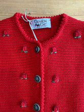 Carica l'immagine nel visualizzatore di Gallery, CREAZIONI CHIC Gilet in maglia abbottonato tirolese bimba
