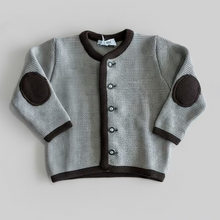 Carica l'immagine nel visualizzatore di Gallery, CREAZIONI CHIC Giacca in maglia abbottonata tirolese bimbo unisex
