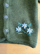 Carica l'immagine nel visualizzatore di Gallery, CREAZIONI CHIC Giacca in maglia abbottonata tirolese bimba
