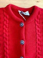 Carica l'immagine nel visualizzatore di Gallery, CREAZIONI CHIC Giacca in maglia abbottonata tirolese bimba
