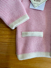 Carica l'immagine nel visualizzatore di Gallery, CREAZIONI CHIC Giacca in maglia con cappuccio tirolese bimba
