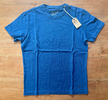 Carica l&#39;immagine nel visualizzatore di Gallery, BL&#39;KER T-shirt lavata indigo uomo
