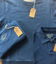 Carica l&#39;immagine nel visualizzatore di Gallery, BL&#39;KER Polo lavata indigo uomo
