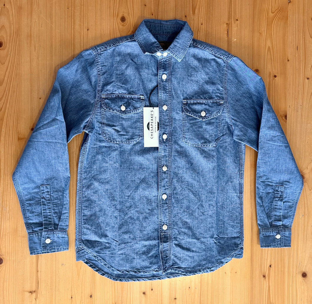CHESAPEAKE'S Camicia in canapa e cotone uomo