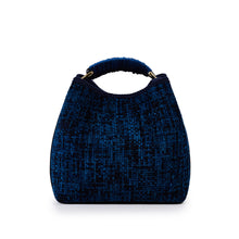 Carica l&#39;immagine nel visualizzatore di Gallery, VIAMAILBAG Borsa a secchiello in ciniglia jacquard donna
