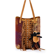 Carica l&#39;immagine nel visualizzatore di Gallery, VIAMAILBAG Borsa a secchiello con charm donna
