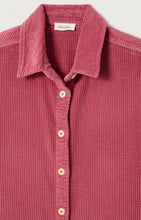 Carica l'immagine nel visualizzatore di Gallery, AMERICAN VINTAGE Camicia in velluto Padow donna
