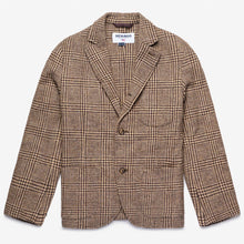 Carica l&#39;immagine nel visualizzatore di Gallery, SEBAGO Neddick giacca blazer in lana principe di Galles unisex
