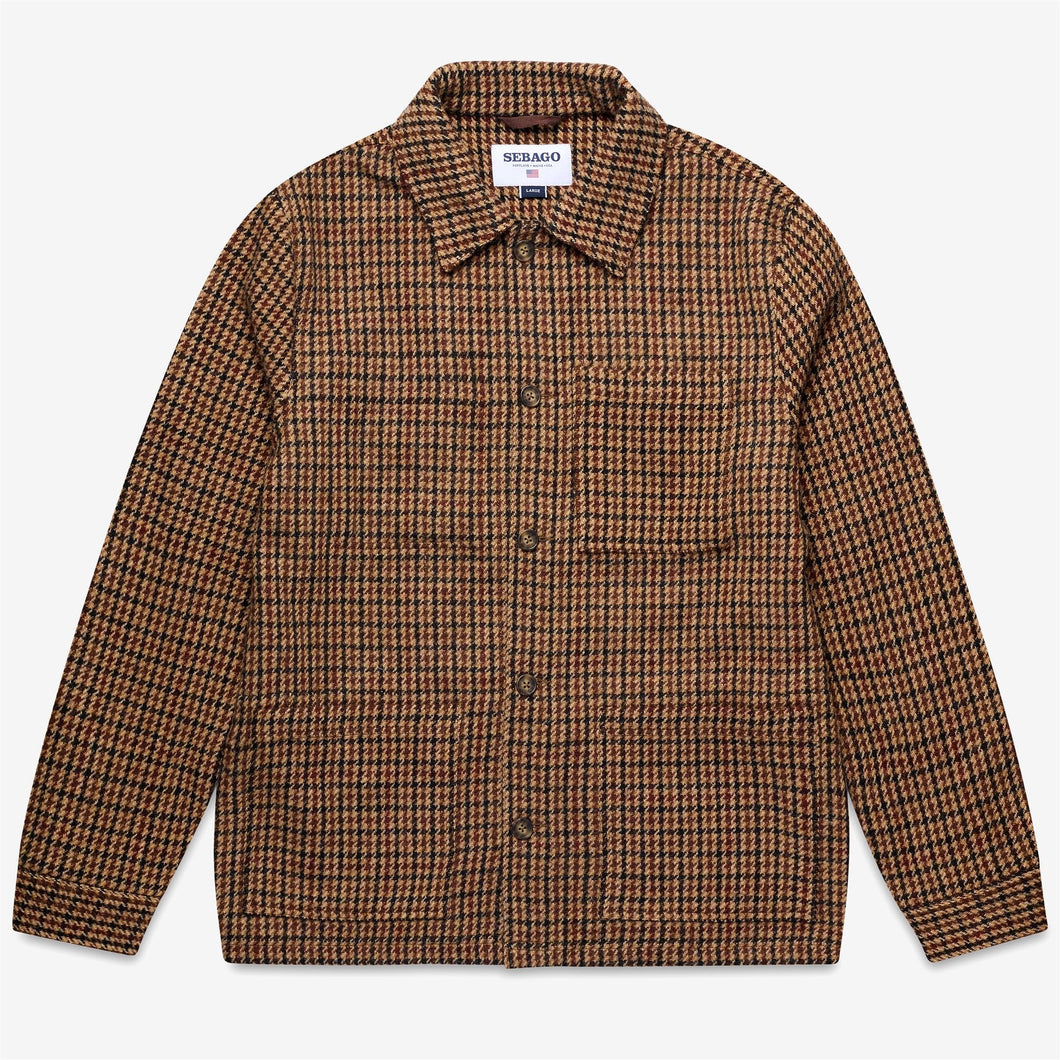 SEBAGO Dorr giacca in lana pIed de poule uomo