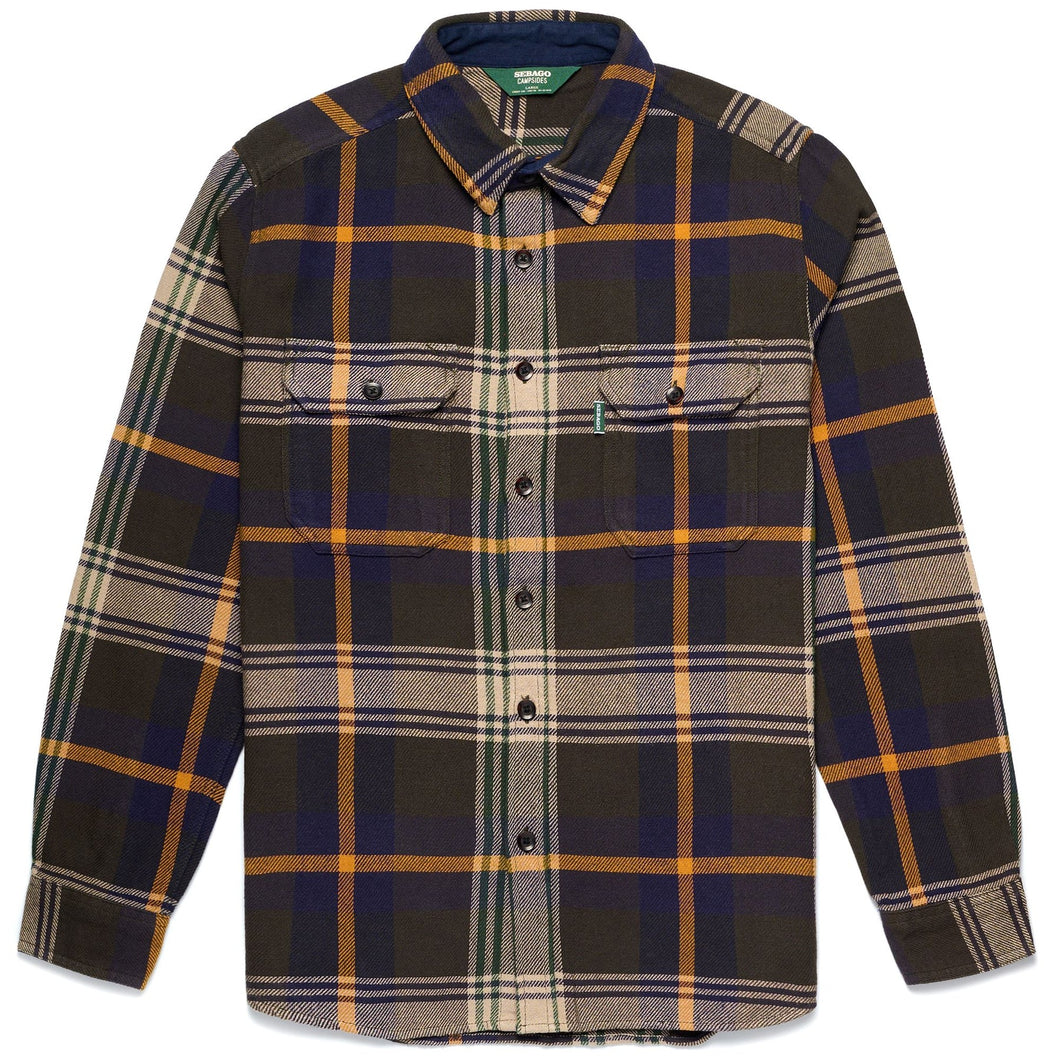 SEBAGO Stetson Overshirt in flanella uomo