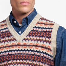 Carica l&#39;immagine nel visualizzatore di Gallery, SEBAGO Stow gilet in lana shetland fancy unisex
