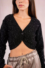 Carica l&#39;immagine nel visualizzatore di Gallery, MOLLY BRACKEN Bolero con paillettes donna
