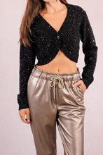 Carica l&#39;immagine nel visualizzatore di Gallery, MOLLY BRACKEN Bolero con paillettes donna
