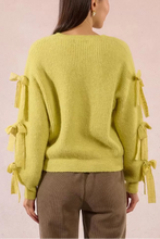 Carica l&#39;immagine nel visualizzatore di Gallery, MOLLY BRACKEN Maglione con fiocchi oversize donna

