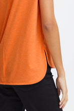 Carica l&#39;immagine nel visualizzatore di Gallery, ICHI T-shirt girocollo in viscosa lurex donna
