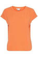 Carica l&#39;immagine nel visualizzatore di Gallery, ICHI T-shirt girocollo in viscosa lurex donna
