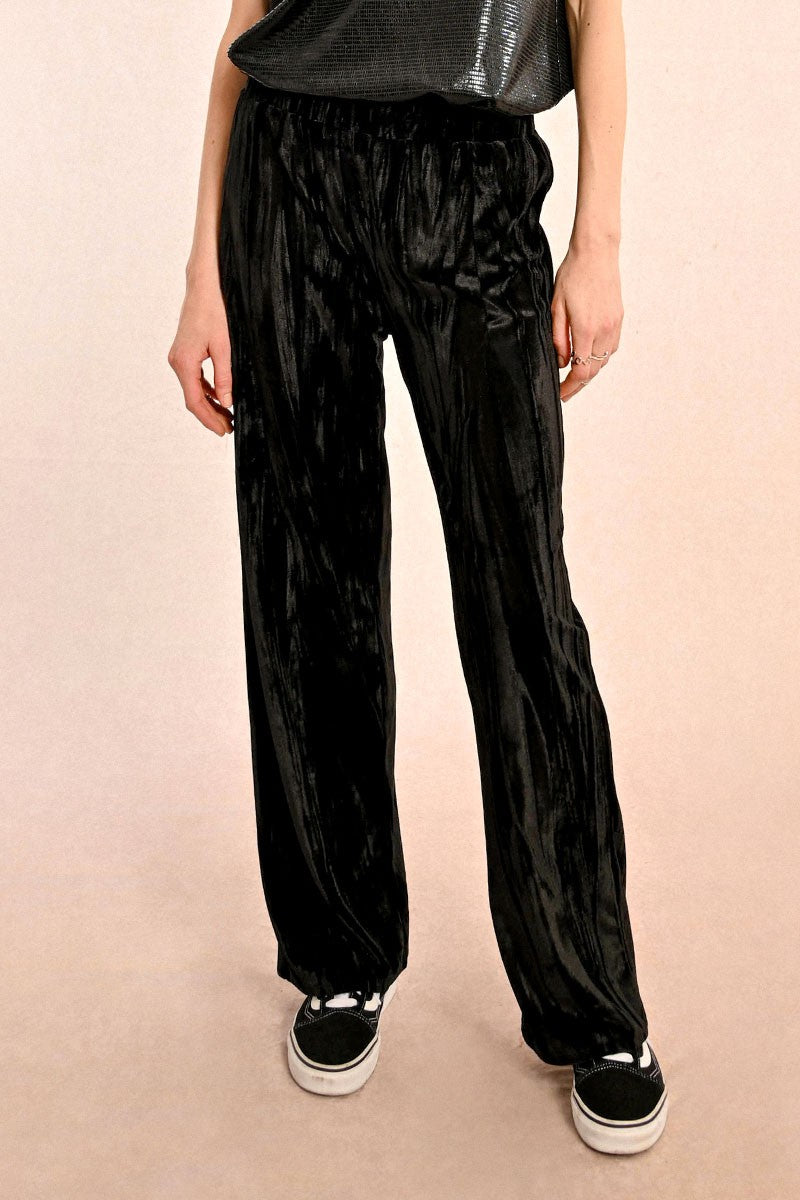 MOLLY BRACKEN Pantalone in velluto donna