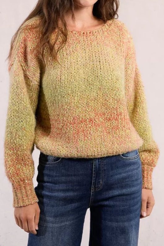 MOLLY BRACKEN Maglione in maglia sfumata donna