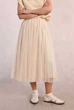 Carica l&#39;immagine nel visualizzatore di Gallery, MOLLY BRACKEN Gonna lunga in tulle plissettato donna
