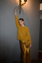 Carica l&#39;immagine nel visualizzatore di Gallery, MOLLY BRACKEN Gonna lunga in raso donna
