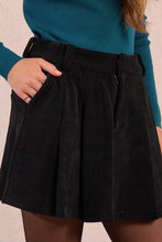 Carica l&#39;immagine nel visualizzatore di Gallery, MOLLY BRACKEN Gonna corta in velluto plissettata donna
