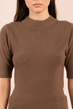 Carica l&#39;immagine nel visualizzatore di Gallery, MOLLY BRACKEN Top lupetto a costine donna
