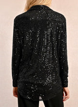 Carica l&#39;immagine nel visualizzatore di Gallery, MOLLY BRACKEN Camicia con paillettes donna
