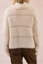 Carica l&#39;immagine nel visualizzatore di Gallery, MOLLY BRACKEN Maglione oversize rigato donna
