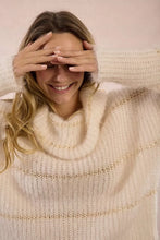 Carica l&#39;immagine nel visualizzatore di Gallery, MOLLY BRACKEN Maglione oversize rigato donna

