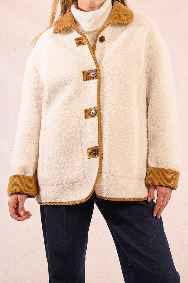 MOLLY BRACKENCappotto in ecopelle di montone donna