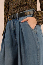 Carica l&#39;immagine nel visualizzatore di Gallery, MOLLY BRACKEN Denim ampio con cintura donna
