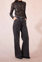 Carica l&#39;immagine nel visualizzatore di Gallery, MOLLY BRACKEN Jeans larghi con impunture donna
