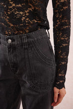 Carica l&#39;immagine nel visualizzatore di Gallery, MOLLY BRACKEN Jeans larghi con impunture donna
